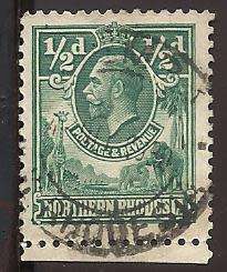 1925 NORTHERN RHODESIA KING GEORGE