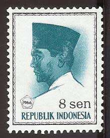 1966 INDONESIA PRES. SUKARNO