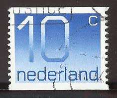 1976-82 NETHERLANDS NUMERAL