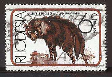 1976 RHODESIA AFRICAN MAMMALS