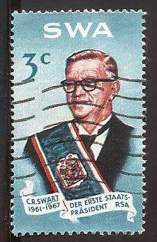 1968 SOUTH WEST AFRICA CHARLES ROBBERTS SWART