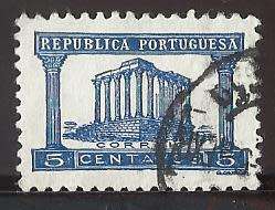 1935 PORTUGAL ROMAN TEMPLE