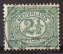 1899 NETHERLANDS NEW DAILY STAMPS