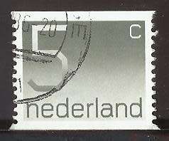 1976-82 NETHERLANDS NUMERAL