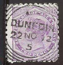 1882-85 NEW ZEALAND QUEEN VICTORIA