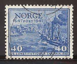 1947 NORWAY MAIL SERVICE