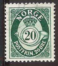 1962-63 NORWAY POSTHORN
