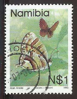 1993 NAMIBIA BUTTERFLIES