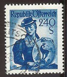1951 AUSTRIA COSTUMS