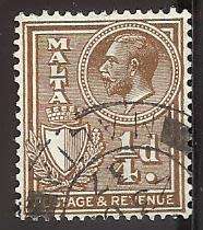 1930 MALTA KING GEORGE V