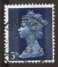1968 GREAT BRITAIN QUEEN ELIZABETH II