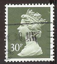 1989 GREAT BRITAIN QUEEN ELIZABETH II