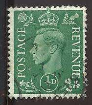 1937-48 GREAT BRITAIN KING GEORGE VI