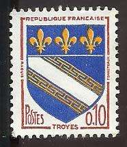 1963 FRANCE CITY ARMS