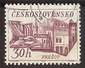 1967 CZECHOSLOVAKIA TOWNS