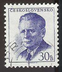 1958-59 CZECHOSLOVAKIA PRESIDENT NOVOTNY