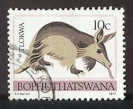 1977-82 BOPHUTHATSWANA ANIMAL TOTEMS