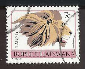 1977-82 BOPHUTHATSWANA ANIMAL TOTEMS