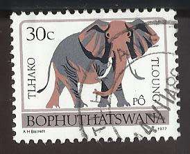 1977-82 BOPHUTHATSWANA ANIMAL TOTEMS