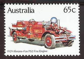 1983 AUSTRALIA OLD FIRE ENGINES