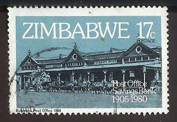 1980 ZIMBABWE POST OFFICE