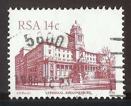 1986 SOUTH AFRICA BUILDINGS