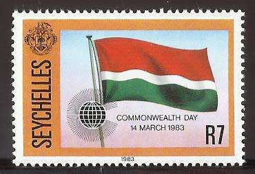 1983 SEYCHELLES COMMONWEALTH DAY