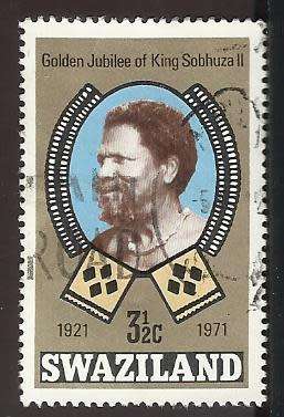 1971 SWAZILAND KING SOBHUZA II