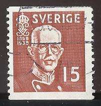 1938 SWEDEN KING GUSTAF V
