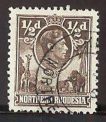 1938 NORTHERN RHODESIA KING GEORGE