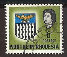 1963 NORTHERN RHODESIA COAT OF ARMS