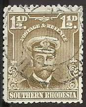 1924 SOUTHERN RHODESIA KING GEORGE