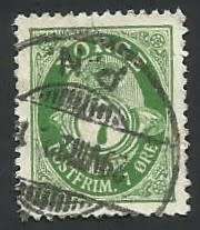 1940-41 NORWAY POSTHORN