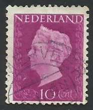 1947-48 NETHERLANDS QUEEN WILHELMINA