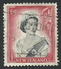 1954 NEW ZEALAND QUEEN ELIZABETH II