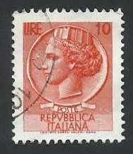 1955 ITALY SYRACUSEAN COIN
