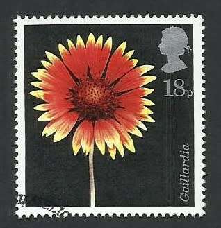 1987 GREAT BRITAIN FLOWERS
