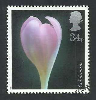 1987 GREAT BRITAIN FLOWERS