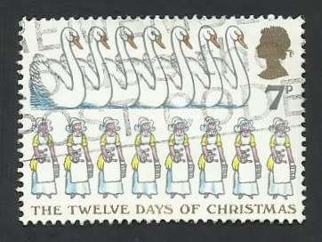 1977 GREAT BRITAIN CHRISTMAS