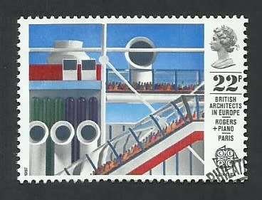 1987 GREAT BRITAIN MODERN ARCHITECTURE