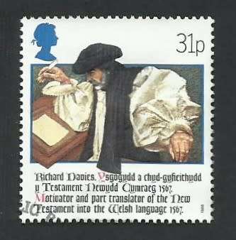 1988 GREAT BRITAIN WELSH BIBLE