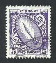 1940-46 IRELAND NEW DAILY STAMP