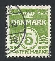 1937-39 DENMARK NUMERAL