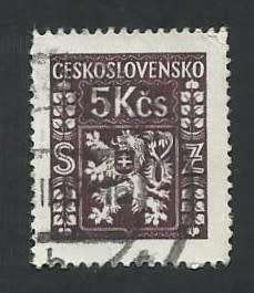 1947 CZECHOSLOVAKIA COAT OF ARMS