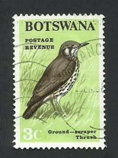 1967 BOTSWANA BIRDS