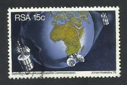 1975 SOUTH AFRICA SATELLITE COMMUNICATION
