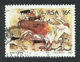 1987 SOUTH AFRICA ROCK PAINTINGS