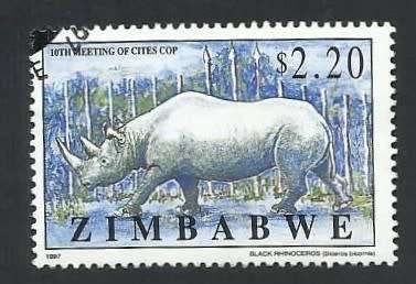 1997 ZIMBABWE ENDANGERED SPECIES