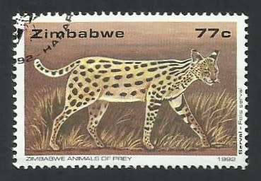 1992 ZIMBABWE BIG CATS