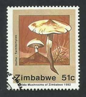 1992 ZIMBABWE EDIBLE MUSHROOMS